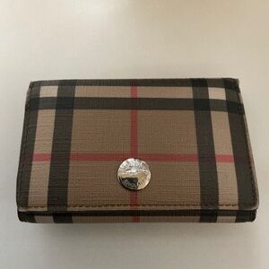 Burberry compact wallet